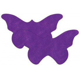 Фиолетовые пестисы в виде бабочек