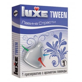Презерватив Luxe Tween "Лавина страсти" с ароматом лаванды - 1 шт.